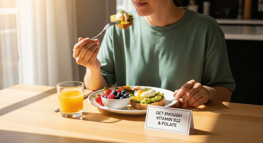 Get Enough Vitamin B12 & Folate